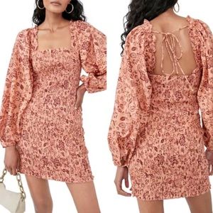 Free People Floral Mini Dress